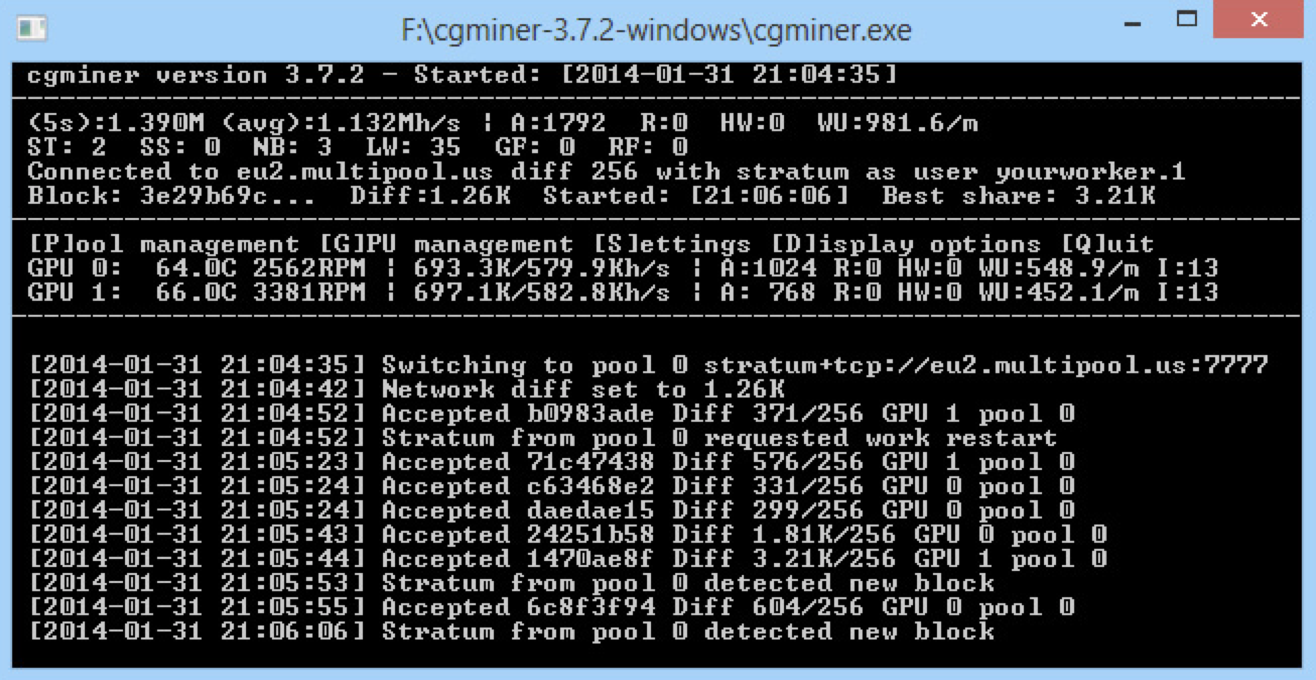 CGMiner в 2026 году: совместимость оборудования и безопасный запуск