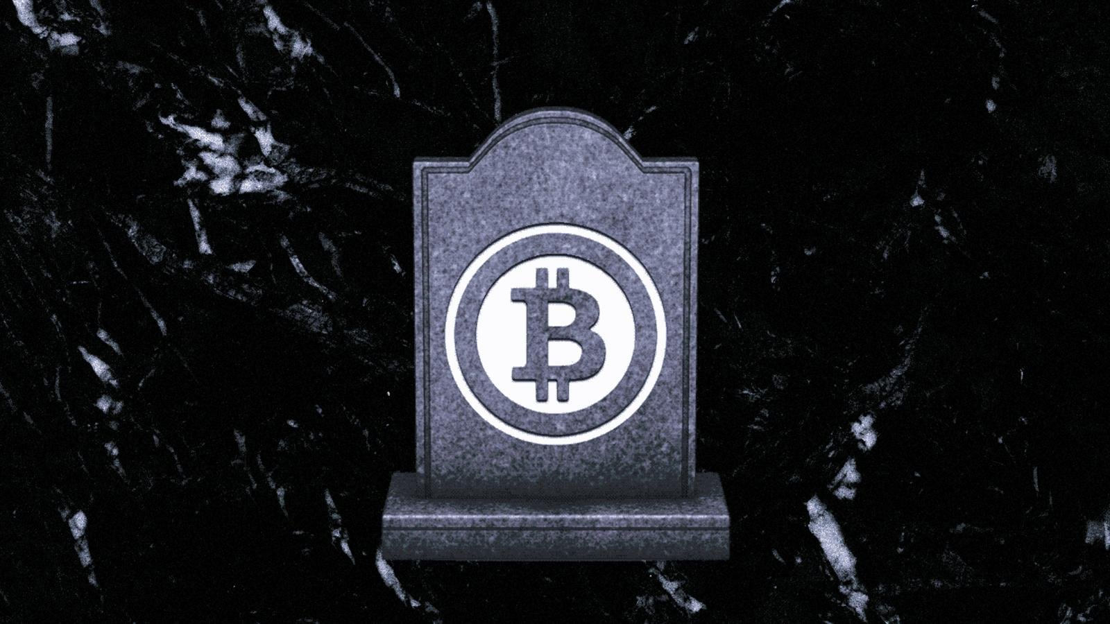 Биткоин был объявлен мертвым более 400 раз