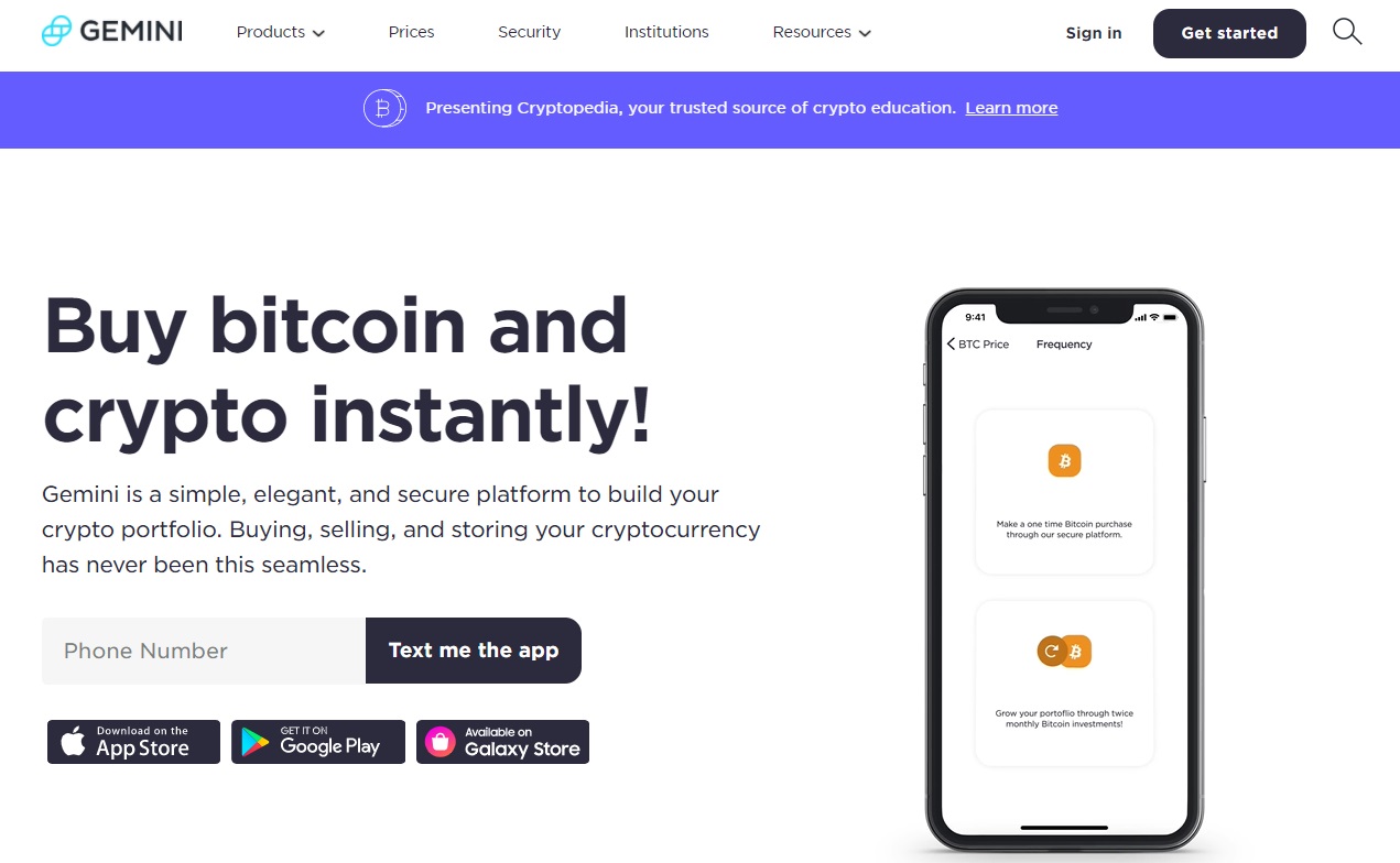 Обзор и отзывы о бирже криптовалют Gemini