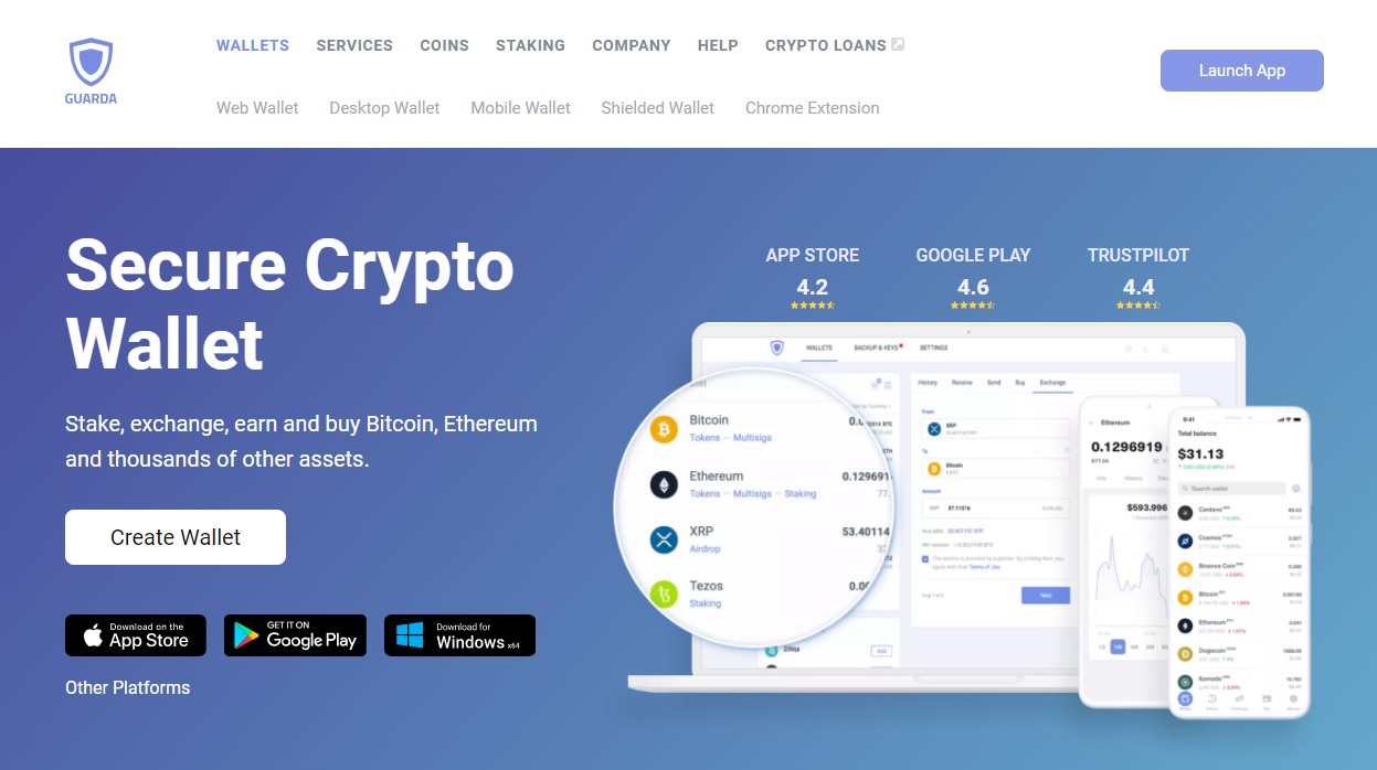 Отзывы о кошельке Guarda Wallet