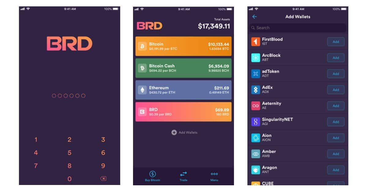 Как пользоваться кошельком BRD?
