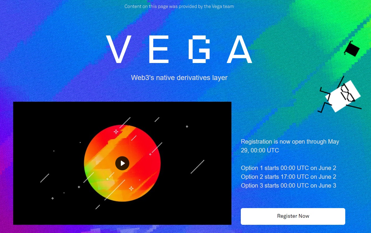 Токенсейл на Coinlist — Vega (VEGA)