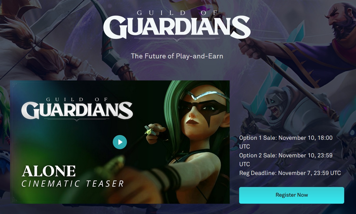 Токенсейл на Coinlist — Guild of Guardians (GOG). Ответы на тест (Quiz, вопросы)
