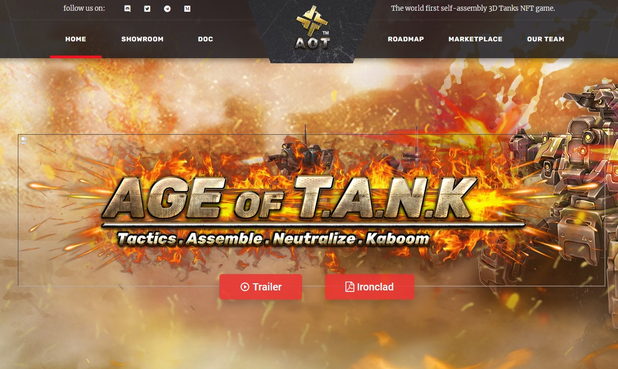 Age of Tanks - NFT танчики