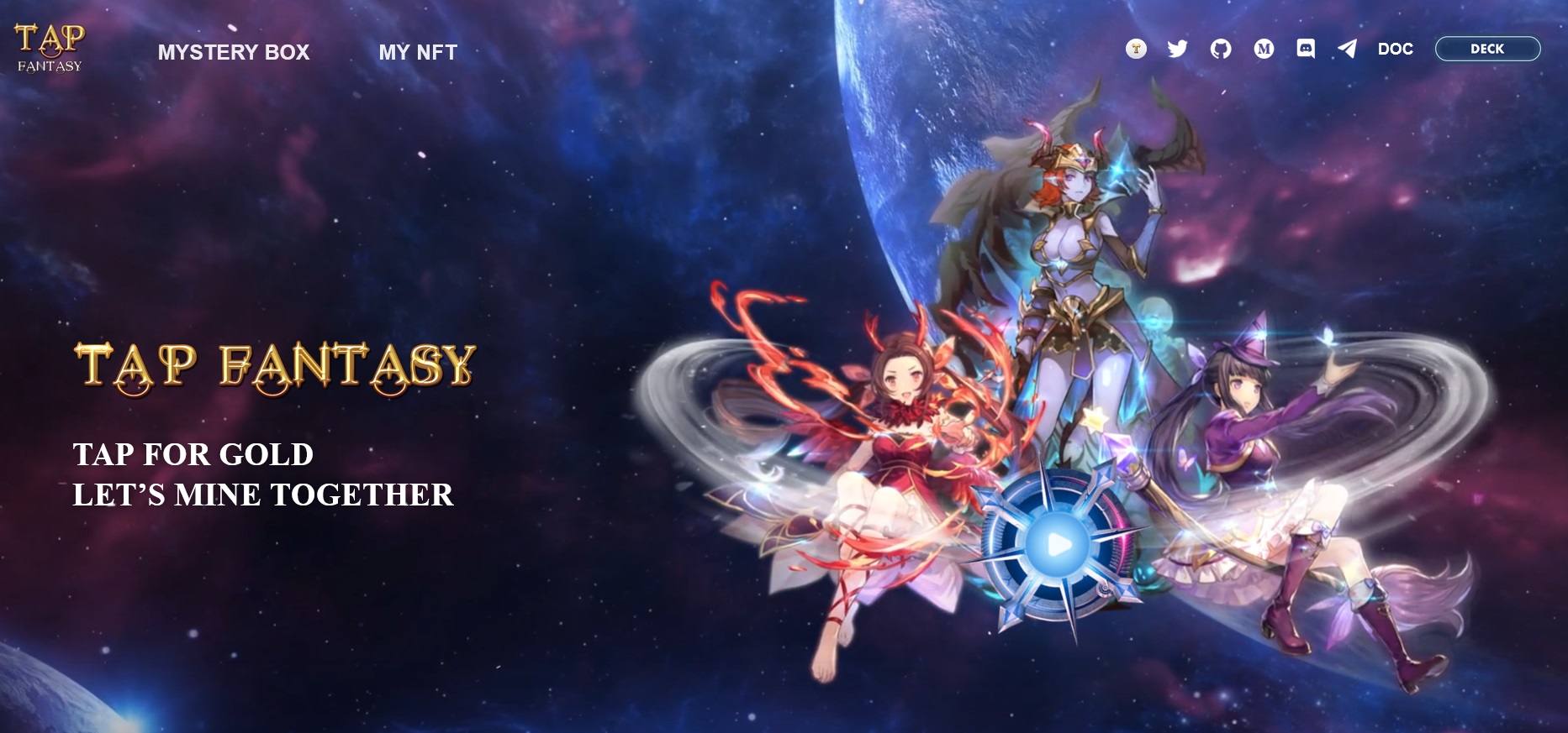 TapTap криптовалютный: обзор игры Tap Fantasy