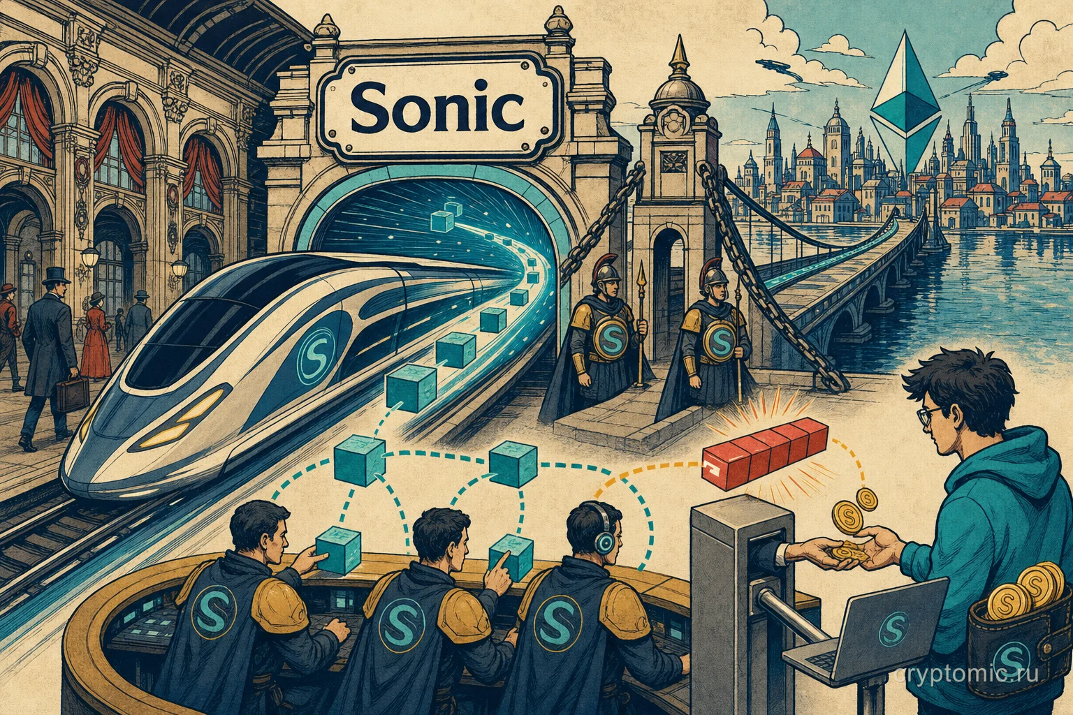 Sonic: большой обзор EVM-сети, Gateway и токена S