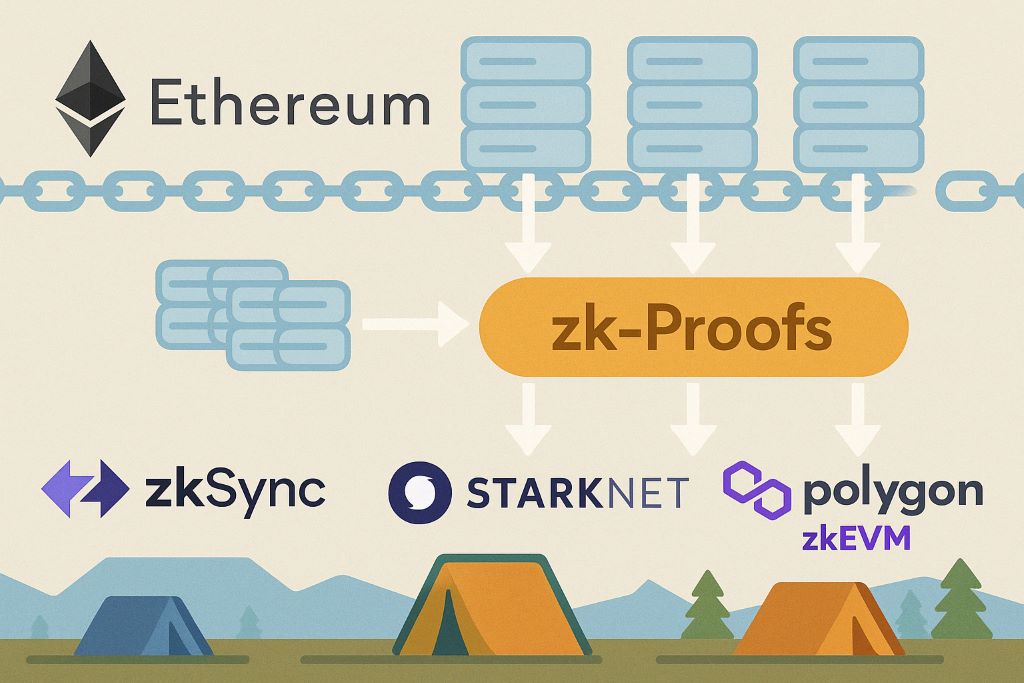 Что такое zk-Rollups и как они ускоряют Ethereum