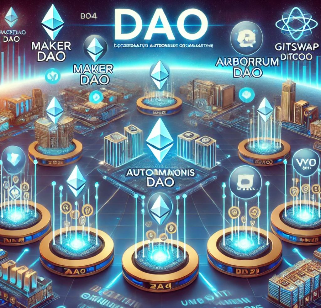 Обзор децентрализованных автономных организаций (DAO) в 2024 году