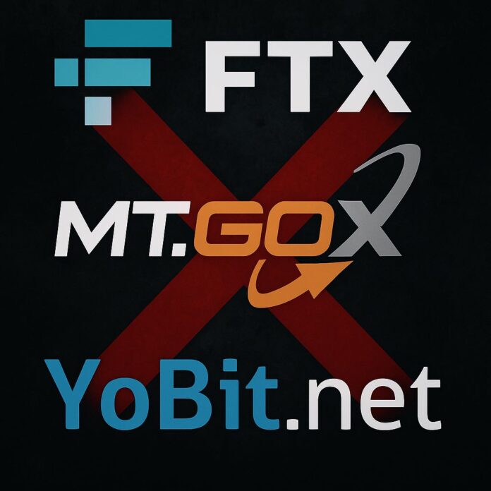 Чёрный список криптобирж: где лучше не хранить свои активы