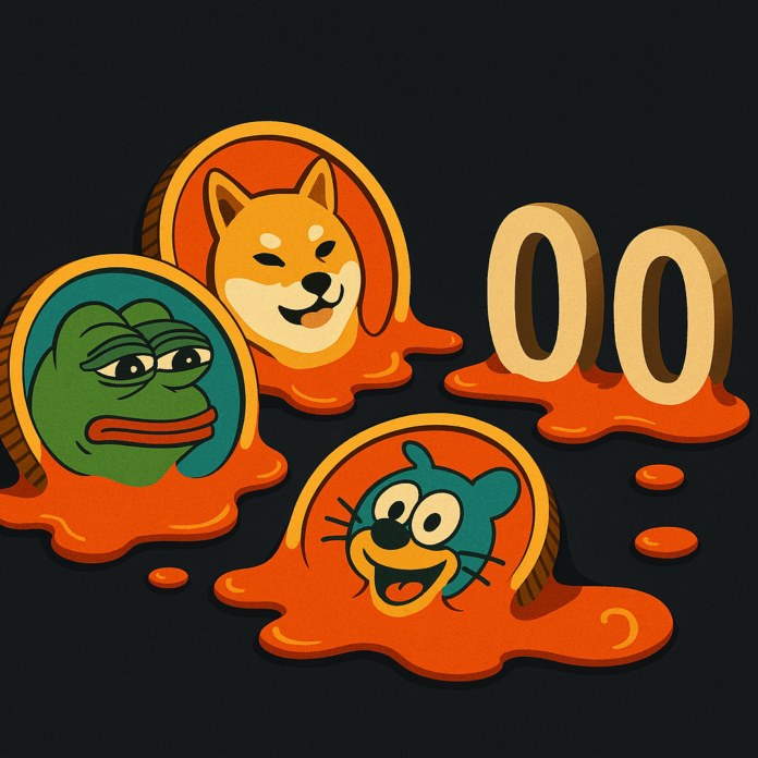 Чёрный список мем-токенов: хайповые монеты, слившиеся в ноль