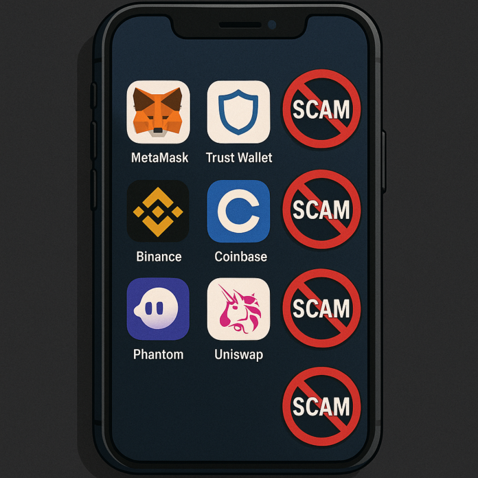 Чёрный список мобильных крипто-приложений: небезопасные клиенты для Android и iOS