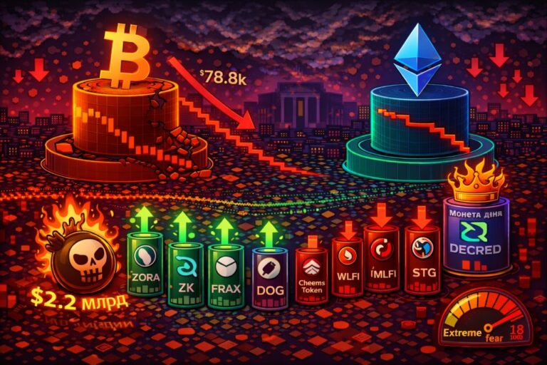 Новости криптовалют за 1 февраля 2026 года