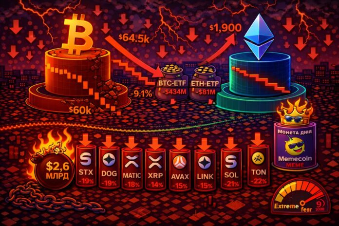 Новости криптовалют за 6 февраля 2026 года