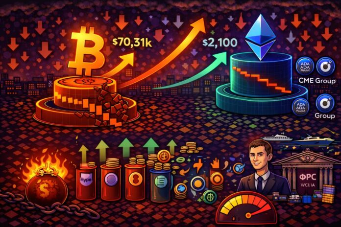 Новости криптовалют за 9 февраля 2026 года